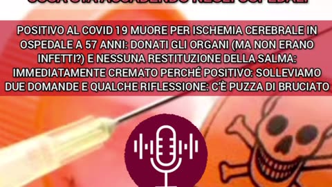 SCIOCCANTE ED ESCLUSIVA AUDIO TESTIMONIANZA