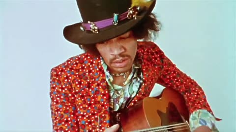 Jimi Hendrix On An Acoustic Guitar (only known 2 videos RARE)