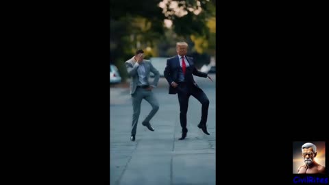 Trump and Elon doing the Strut