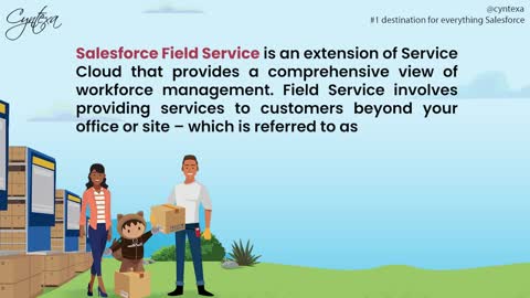 How can Salesforce Field Service help in providing a better customer experience?