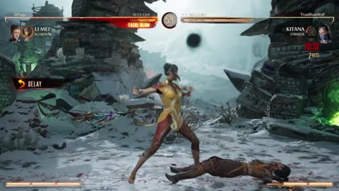 Rank Set Kitana(stryker)vs li mei(scorpion)