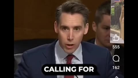 SENATOR HAWLEY CALLS FOR DEPORTATION OF FOREIGN PRO-HAMAS