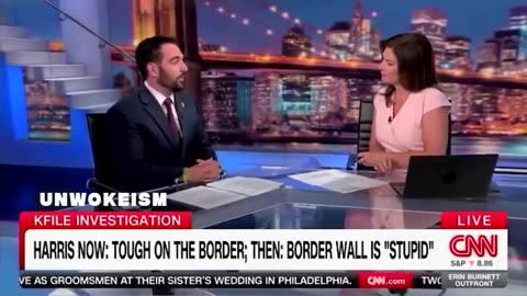 CNN EXPOSES KAMALA HARRIS BORDER WALL HYPOCRISY