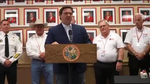 Governor Ron DeSantis Destroys Fake News "Reporter"