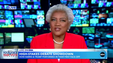 Chris Christie and Donna Brazile weigh in on Harris-Trump debate performance