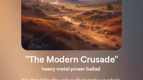 The Modern Crusade - v2 - Songs for Liberty