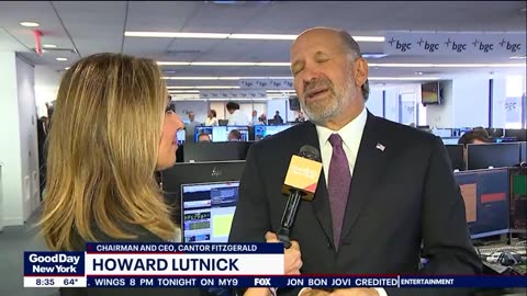 Howard Lutnick speaks about Charity Day with Good Day New York