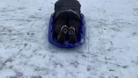 Snow sliding 2