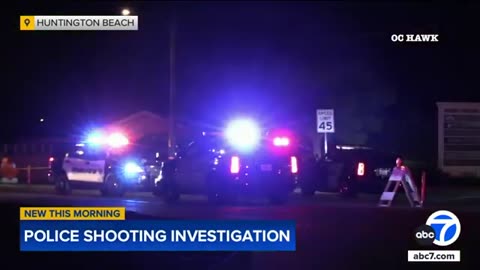 Man shot, injured by police in Huntington Beach | ABC7