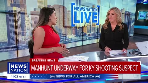 Manhunt underway for Kentucky freeway shooter | NewsNation Live