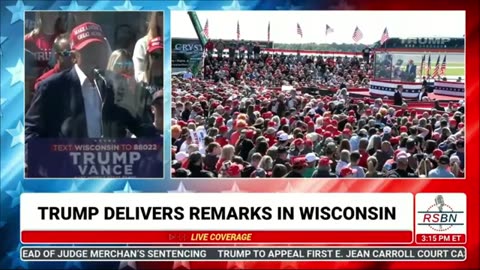 The NPC Show - Trump's First Outdoor Rally Wisconsin