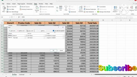 Sorting in excel | Learn excel in Hindi