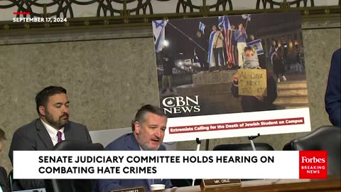 Ted Cruz Gets Interrupted During Hearing By Anti-Israel Protester—Then He Responds