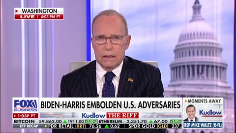 Larry Kudlow: Biden-Harris administration won't stand up for Israel