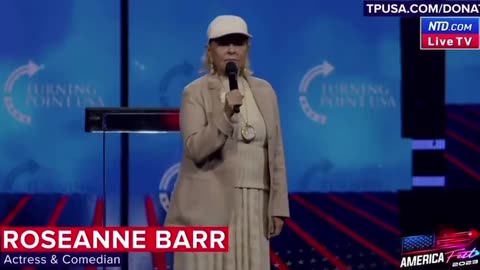 Roseanne Barr comes out swinging