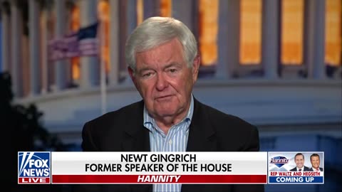 Gingrich: Undecided voters 'overwhelmingly' believe Kamala Harris is much more radical than Trump