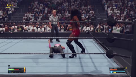 WWE 2K24 - Shaniqua VS Mighty Molly