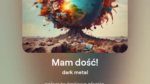 6f5a - Mam dość! - dark metal - tekst Ewa Lipka, śpiew i muzyka SI/AL 🎵 - 11.06.2024 rok