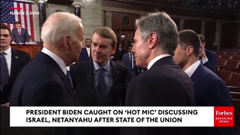 Biden Caught on Hot Mic Talking sht Netanyahu