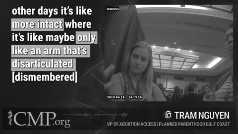 UNDERCOVER MEETING WITH TOP-LEVEL PLANNED PARENTHOOD ABORTION PROVIDERS