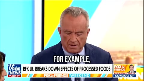 MARY GRACE: RFK JR (on FOX & FRIENDS) EXPOSES 4 MAIN FOOD TOXINS