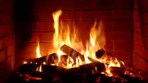 Relax with fireplace asmr