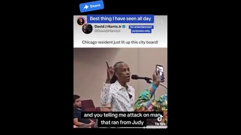 Chicago Resident Speaks Out ..