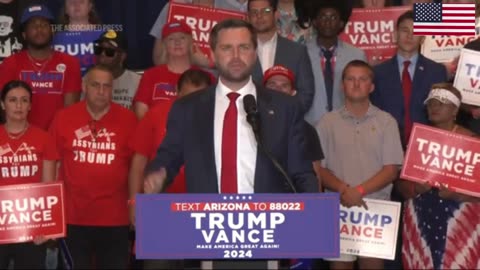 US Election JD Vance Talks About Georgia School Shooting At Arizona Rally US News