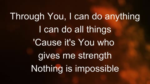 Nothing Is Impossible - Planetshakers (Instrumental Remix Lyric Video)