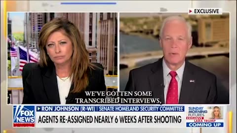 Sen Ron Johnson: The FBI and the Secret Service are slow walking and stonewalling