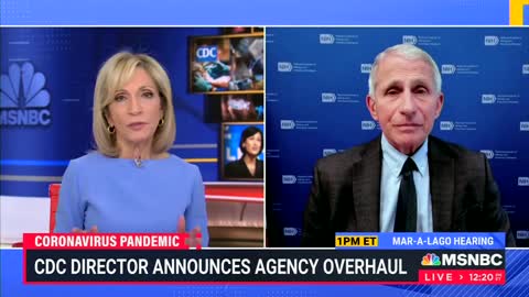 Fauci Praises CDC For Admitting They Botched Their Entire COVID Response