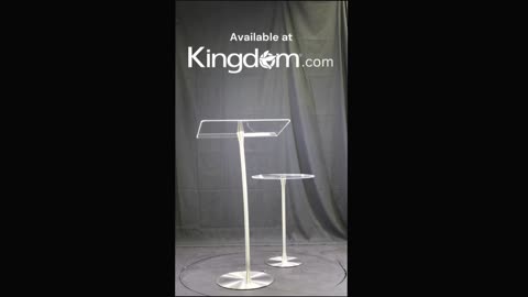 The Down Under Modern Pulpit and Water Stand - KMLSCN and WSSCN