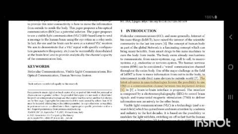 "visible light communication (VLC) LED-based lamp to send a message to the human brain using the eye retina as a relay node. In fact, the eye and the brain can be seen as a natural VLC receiver"