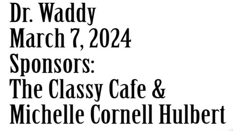 Wlea Newsmaker, March 7 2024 Dr Nick Wady