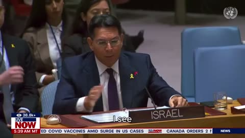 Israeli ambassador to UN calls Palestinian envoy 'a terrorist in a suit' | LiveNOW from FOX