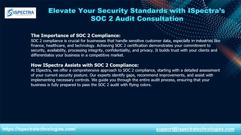 SOC 2 Audit Consultation