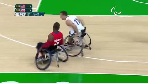 Jaw-Dropping Ankle Breakers in Wheelchair Basketball Compilation