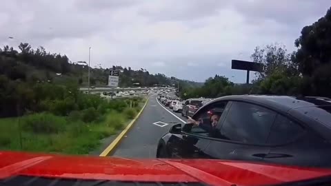 ACCIDENT CAR DASHCAM