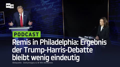 Remis in Philadelphia: Ergebnis der Trump-Harris-Debatte bleibt wenig eindeutig