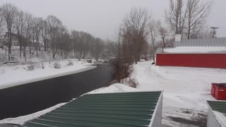 Maine - Winter Storm Orlena arriving.