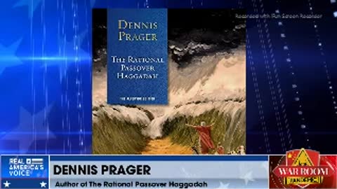 DENNIS PRAGER - Oldest celebration - Passover/ Pesach. "I've given up on organized religions in the United States and the West".