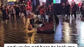 A singer in the UK is going viral