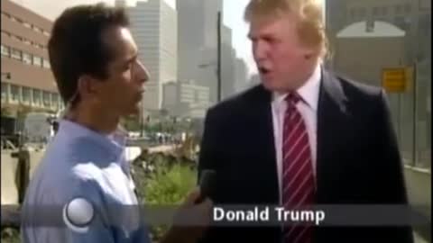 Donald J Trump interview at the World Trade Center