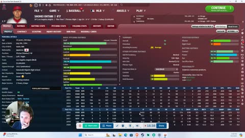 OOTP 22 - LA Angels - Setup for the 2021 Season