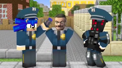 Skibidi Pretends To Be A Police - Please Help The Police Catch Scatman Heavy