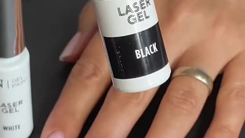 Get the Look Laser Led Gels White & Black