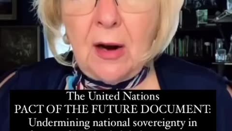 Dr. Sherry Tenpenny - UN Pact for the Future is Dystopian