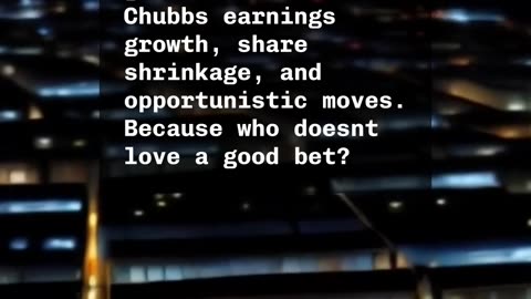 🚨 $CB 🚨 Why is Chubb trending today? 🤔 #CB #finance #stocks #economy #money