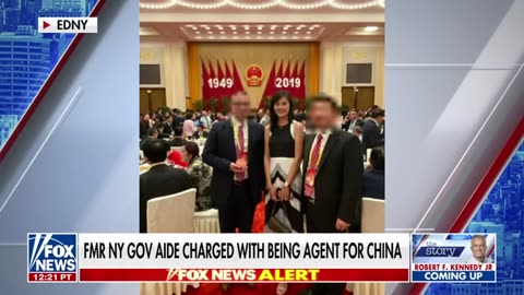 Ex-NY governor aide charged with being an agent for China