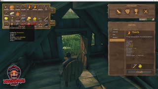 Manstrations Gaming - Adventures in Valheim Day 2 Facing Eikthyr